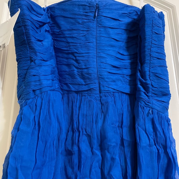 Donna Morgan Blue Strapless Formal Dress, Size 10, New with Tags, See Details π - Picture 10 of 11